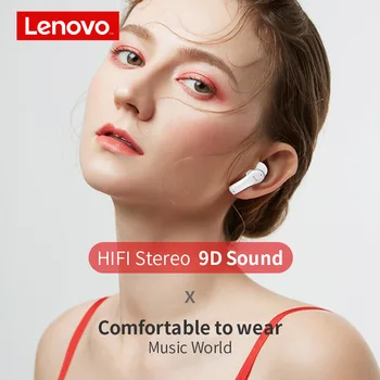 Novi dolazak Lenovo QT82 Bežične Bluetooth slušalice V5.0 osjetljiv na dodir za upravljanje slušalice stereo HD razgovor s baterijom 400 mah