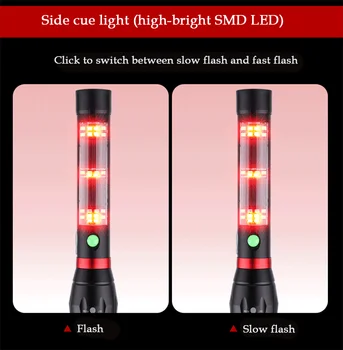 XML-T6 led svjetiljka Cob Solar Eegergy za punjenje Baklja ugrađena baterija 18650 skalabilne fenjer 7 načina za kampiranje i Fishight