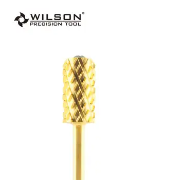 2 komada Crystal velika bačva malo[kutna radijusa] - 4XCoarse (4XC-1140411) - zlato - Wilson karbida za nokte drill