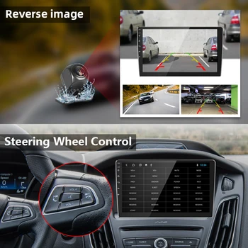 JMCQ 2 Din Android 2G+32G 9/10-inčni auto-radio media Player 2Din Navigacija GPS, FM za Toyota Volkswagen Hyundai Kia