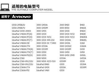Baterija za laptop Lenovo G430 G450 G530 G550 N500 Z360 B460 B550 V460 V450 G455 G555 Y l08s6y02