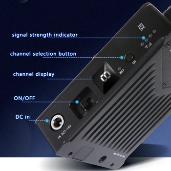 Feidu FWT-200pro 4K dual HDMI Wireless Transmission system 2106P 30Hz Image HD Video Receiver Transmitter