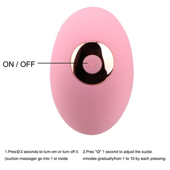IKOKY 10 frekvencijski vakuum usisni vibrator dojenče vibrator za klitoris je ženski masturbator bradavice masaža grudi