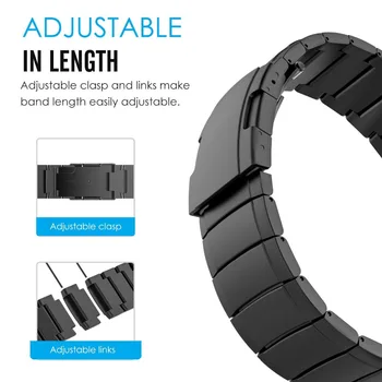 UEBN Metal Stainless steel Band For Samsung Galaxy Watch 3 41mm 45mm Strap Gear S3 WristBand narukvica pribor uzicom za sati