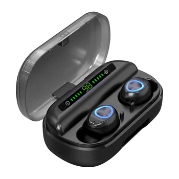 V10 LED zaslon Bežični Bluetooth 5.0 slušalice zaslon osjetljiv na dodir za upravljanje slušalice