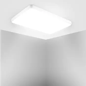 Kvadratni led stropna svjetiljka 48W 220V Panel Lamp For Home Bathroom Kitchen Living Room Lighting Svjetla žarulje toplo hladno bijela