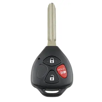 3 gumb auto daljinski ključ za Toyota MOZB41TG 312 Mhz za Toyota Potomak Yaris 2005-2010 auto ključeve 4D67 ili G čip opcionalno