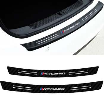 Car Performance značka Carbon Fiber Tail trunk stražnji branik zaštitna oznaka za bmw M Sticker X1 X3 X4 X5 X6 X7 e46 i e90 f20 e60