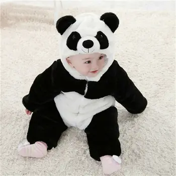 Baby Panda Tople Zimske Tijelo, Zajednički Kombinezon Životinja S Kapuljačom Kombinezon Djeca Dječak Djevojčica Penjanje Pidžama Odijevanje Odjeće