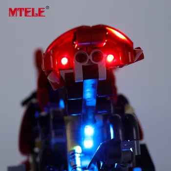 MTELE Brand LED Light Up Kit For Technic Motorcycle Igračke kompatibilan s 42107