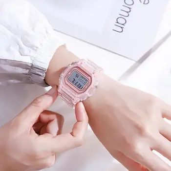 2020 luksuzni zlatni sat ženski digitalni sat led elektronički ručni sat svijetleći satovi satovi za montre femme reloj mujer