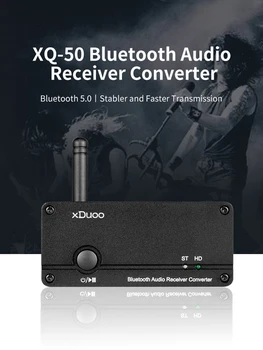 XDuoo XQ-50 Pro / XQ-50 ES9018K2M Buletooth 5.0 Audio Receiver konverter USB DAC podrška aptX / SBC / AAC pomladiti svoj DAC / AMP XQ50