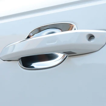 CarManGo Auto auto oprema vrata ručka vrata zdjela za ručni zglob poklopac okvir oznaka torbica vanjski ukras za Audi A4 B9 2017-2020