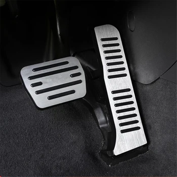 DoColors Car-styling Metal Gas Brake Footrest Pedal Cover pad modify case For Audi Q3 SQ3 A3 i TT S3 S1 ,auto oprema