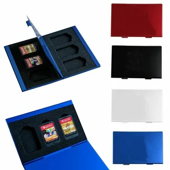6 u 1 ručni mjesta aluminijska igre kartica uložak kovčeg držač kutije za pohranu Nintendo Switch 9.3x6x1cm