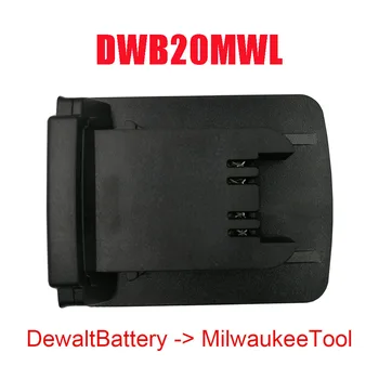 Električni alati adapter je pretvarač MWB18DWL (Mliwaukee battery to De Walt Tool) DWB20MWL (De walt Battery to Milwaukee Tool)