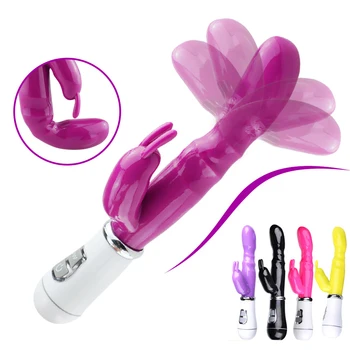 12 brzina dildo vibrator rabbit vibrator vodootporan analni vibrator G Spot klitoris stimulans vibrator seks igračke za žene