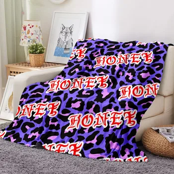 Životinje koža фланелевое deka Leopard zmija ispis mekši pliš baciti pokrivač za kauč Kauč kuće posteljinu poklon za djevojčice i dječake mlade
