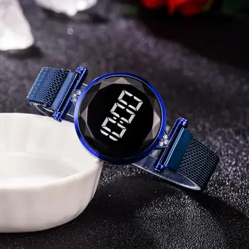 2020 LED rose gold Magnet kvarcni elektronski satovi moda digitalni žene sati divlje luksuzni satovi poklon Reloj