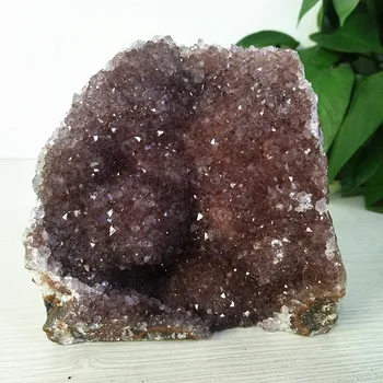 Prirodni kamen šarene ametist жеода Kristal kvarc klaster neobrađeni kamen mineralni home dekor prikaz raznih boja kristala