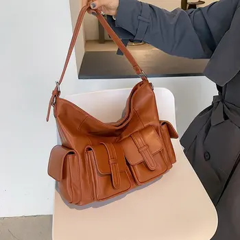 Novi trend velikog kapaciteta torbe 2021 luksuzni dizajner torbu moda multi-džepni torbu Marka ženska torba