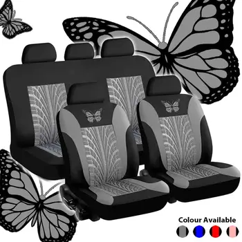 Prodaja stil univerzalna torbica za autosjedalice kit leptir-uzorak torbica za autosjedalice komplet sjedalica stil interijera pribor